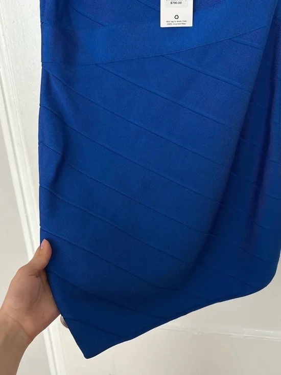 NWT one shoulder Herve Leger bandage dress - Picture 3 of 4